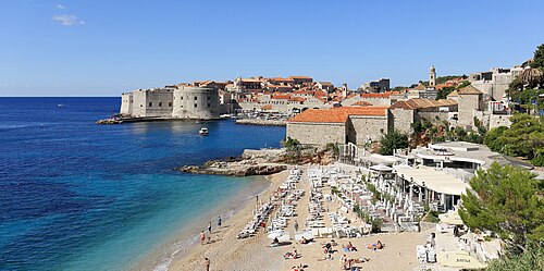 Banje beach, Dubrovnik